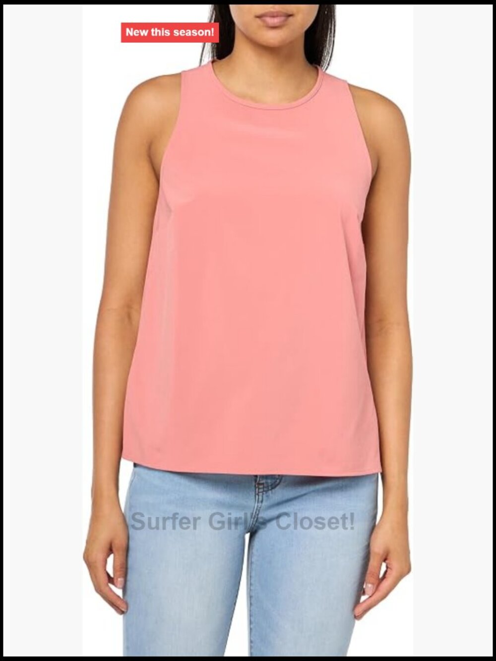 Women's FreeDry UPF 50+ V-Neck Sleeveless Tank Top Moisture Wicking Stretch